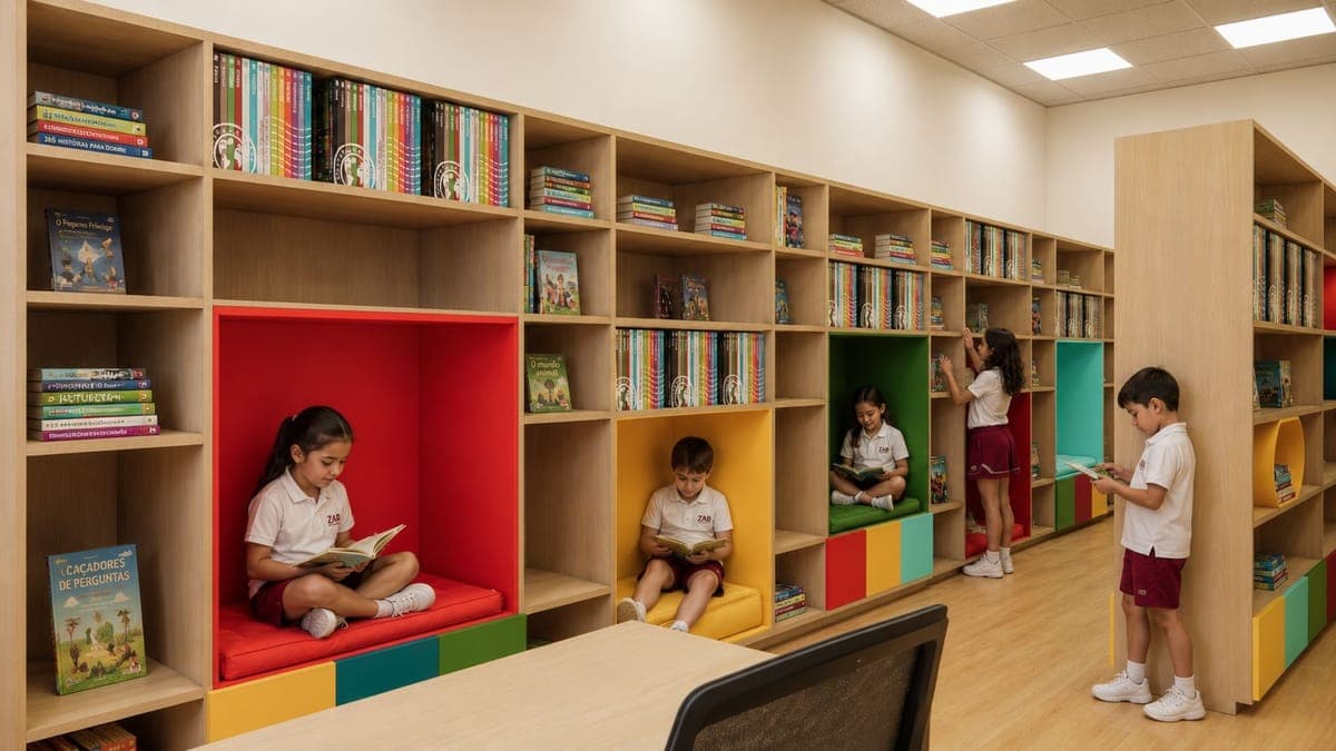 Biblioteca do Colégio Ser Mais